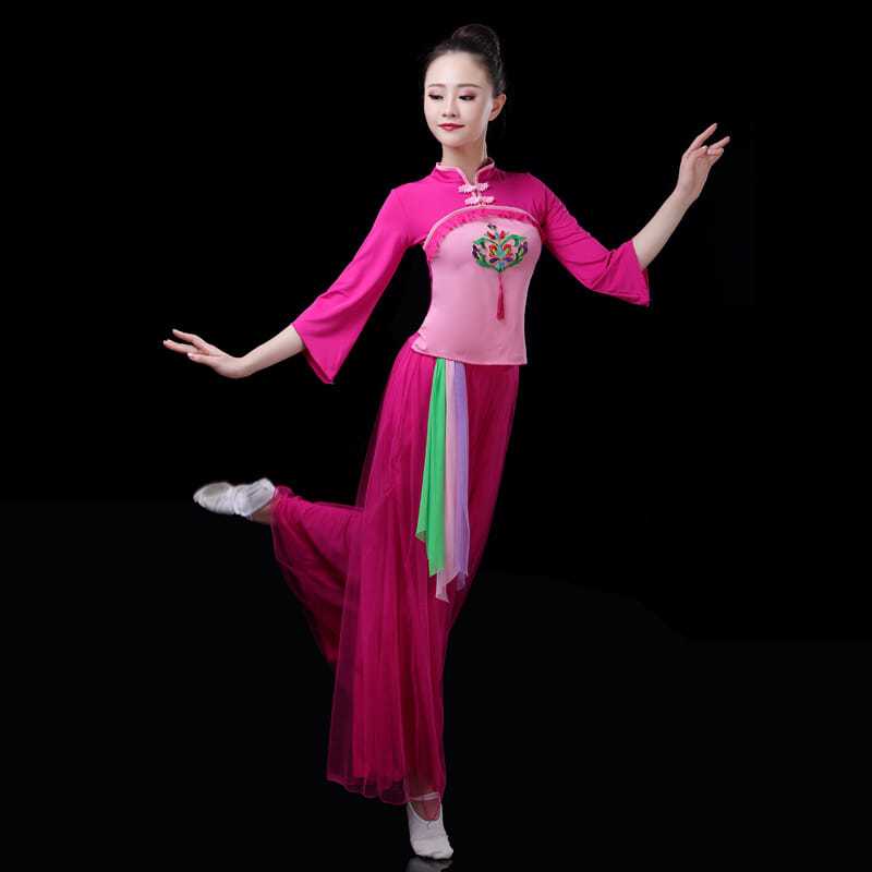 秧歌服裝最新款2017圖片，展現傳統(tǒng)與時尚的完美結合，秧歌服裝最新款2017圖片，傳統(tǒng)與時尚完美融合的風采展示
