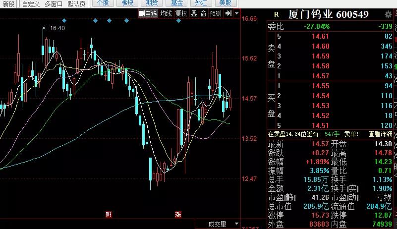 廈門鎢業(yè)股票最新消息深度解析，廈門鎢業(yè)股票最新消息全面解析