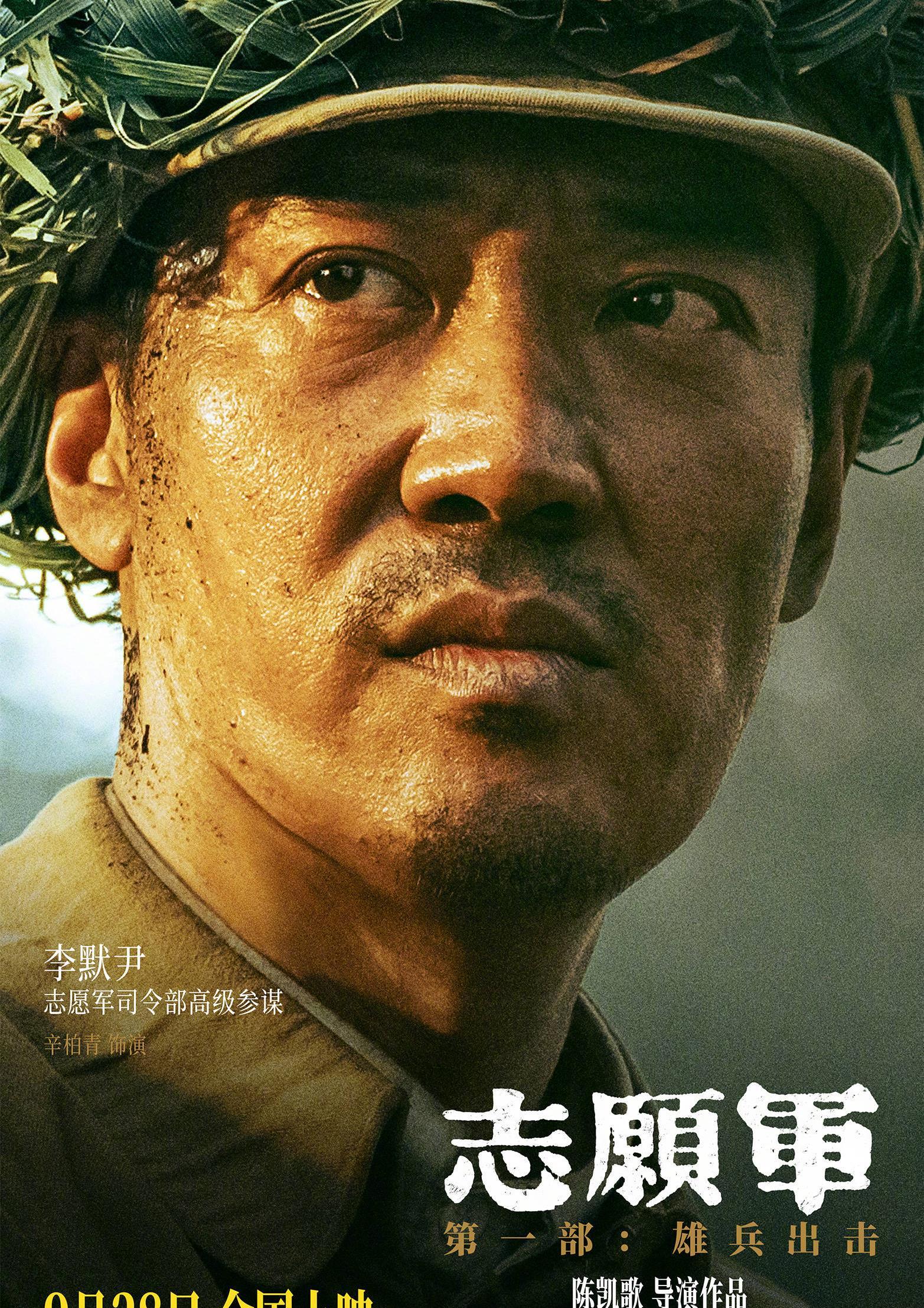 電影志愿軍的主要演員陣容，電影志愿軍主要演員陣容揭秘