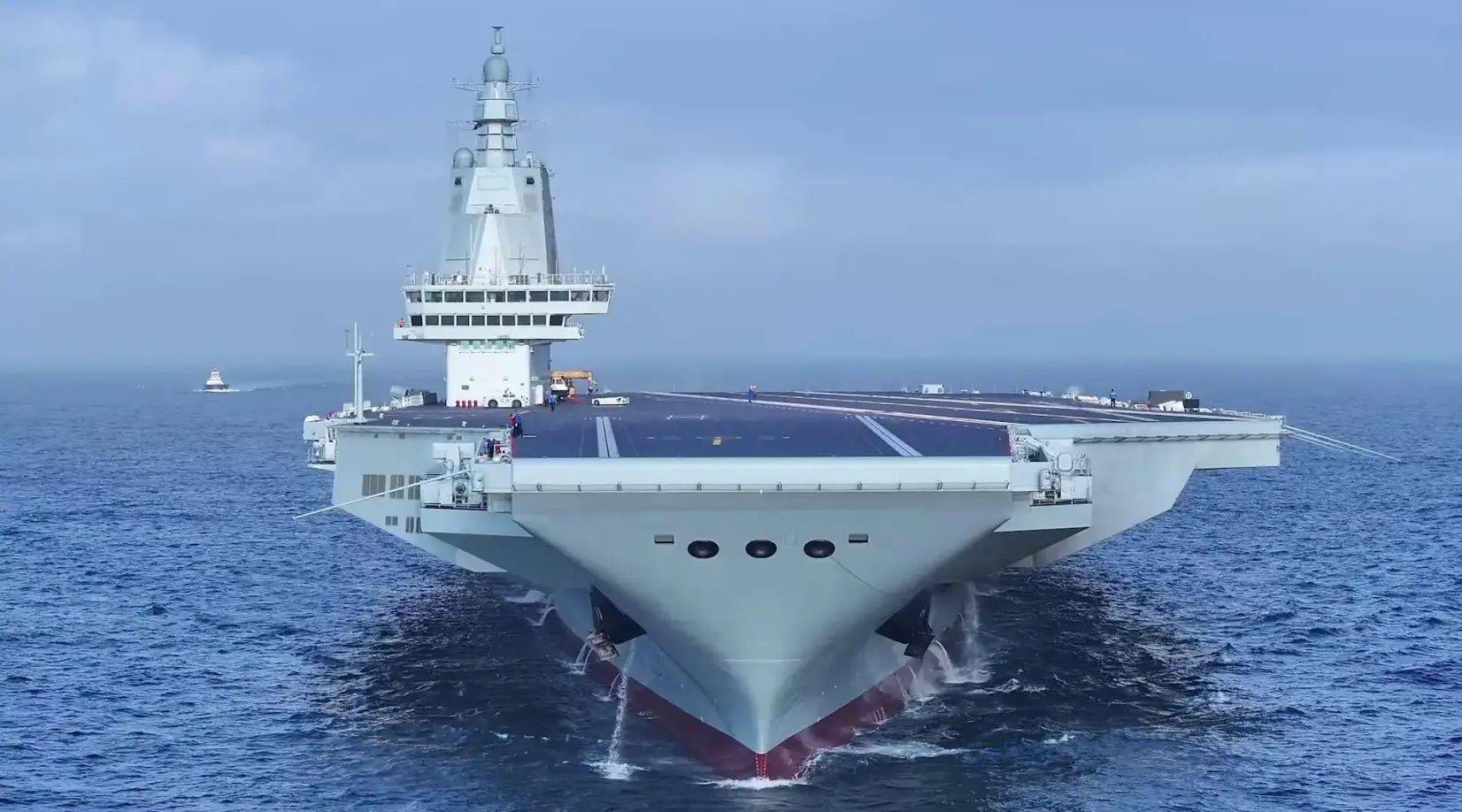 福建艦已兩次出海，探索海洋強國的新征程，福建艦兩次出海，新征程海洋強國探索之旅