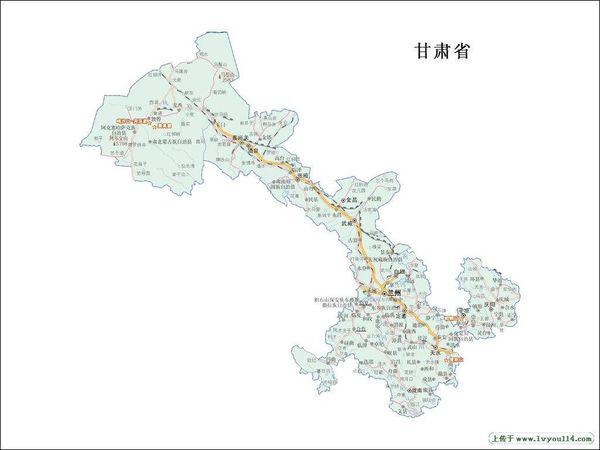 甘肅地圖全圖高清版，解讀甘肅地理與探索歷史文化，甘肅地圖全覽，地理解讀與歷史文化探索
