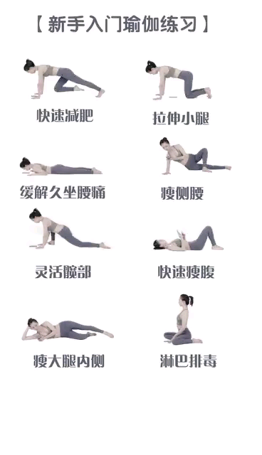 瑜伽入門基本動(dòng)作圖解，瑜伽入門基礎(chǔ)動(dòng)作圖解指南