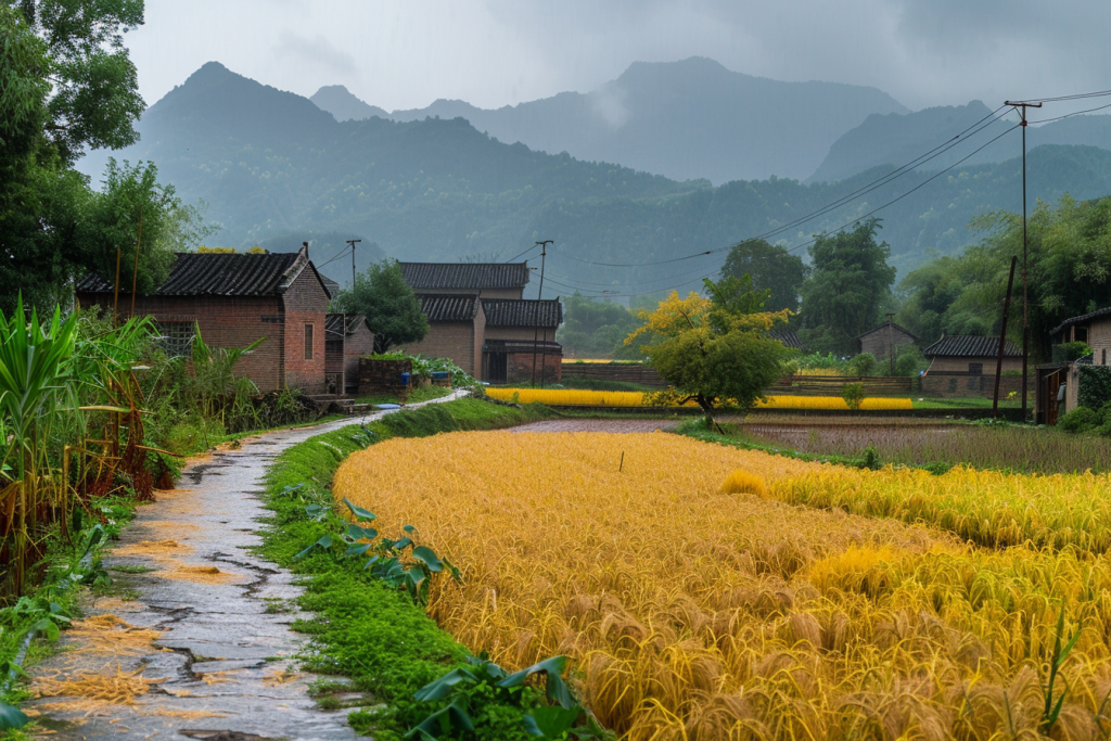 鄉(xiāng)村自然風(fēng)景圖片的魅力與影響，鄉(xiāng)村自然風(fēng)景圖片的魅力及其深遠(yuǎn)影響