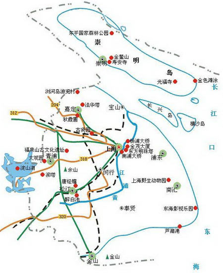 上海旅游景點地圖全圖，探索魔都的無限魅力，魔都之旅，上海旅游景點地圖全圖探索
