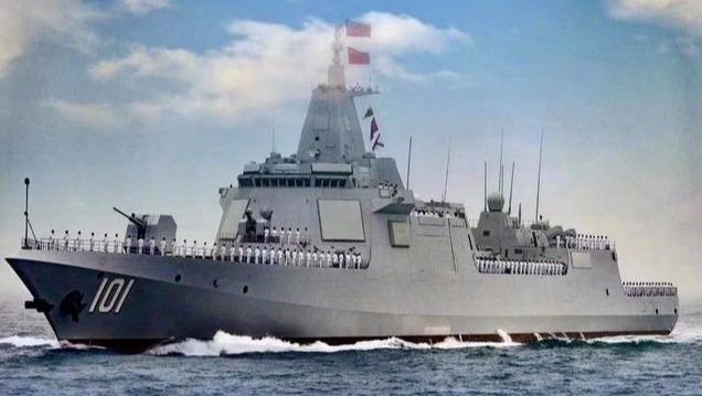 探索強大的海上衛(wèi)士——中國海軍新型驅(qū)逐艦武漢艦（舷號，125），中國海軍新型驅(qū)逐艦武漢艦，海上衛(wèi)士的壯麗探索之旅（舷號，125）