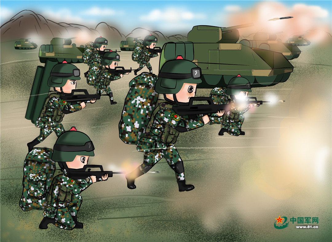 陸軍漫畫圖片大全，展現(xiàn)英勇與榮耀的畫卷，陸軍漫畫圖片大全，英勇與榮耀的壯麗畫卷