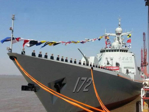 探索中國(guó)海軍的驕傲，172驅(qū)逐艦圖片展示，中國(guó)海軍驕傲，揭秘172驅(qū)逐艦的雄姿與風(fēng)采