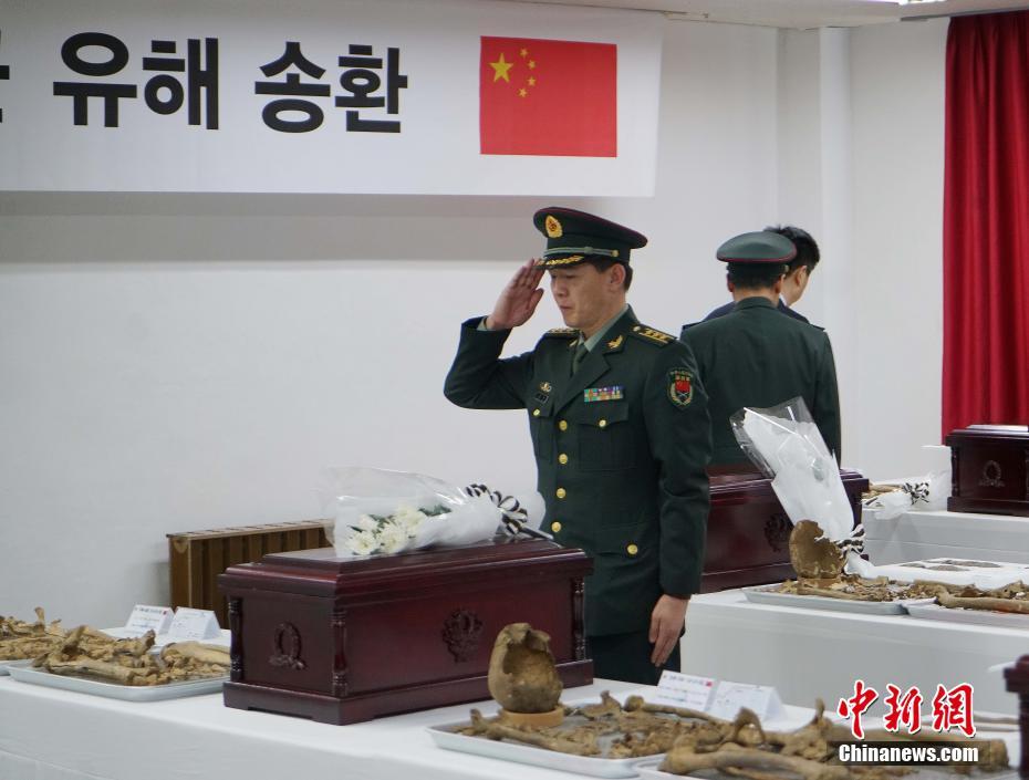 中國人民志愿軍遺骸，永恒的敬意與和平的紀(jì)念，中國人民志愿軍遺骸，永恒的敬意，和平的紀(jì)念石碑