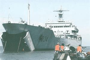 揭秘中國海軍的巨艦——935登陸艦，揭秘中國海軍巨艦，935登陸艦的震撼力量