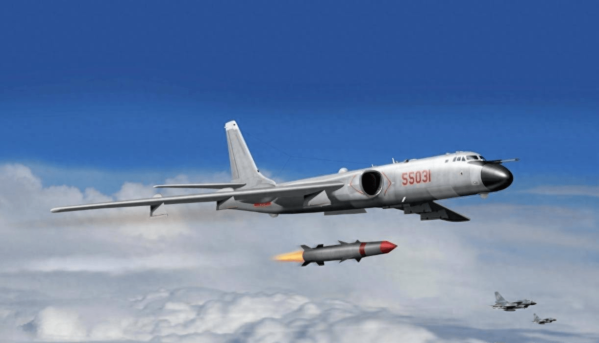 轟6G掛載鷹擊-12，空中力量的嶄新篇章，轟6G掛載鷹擊-12，空中力量的新里程碑