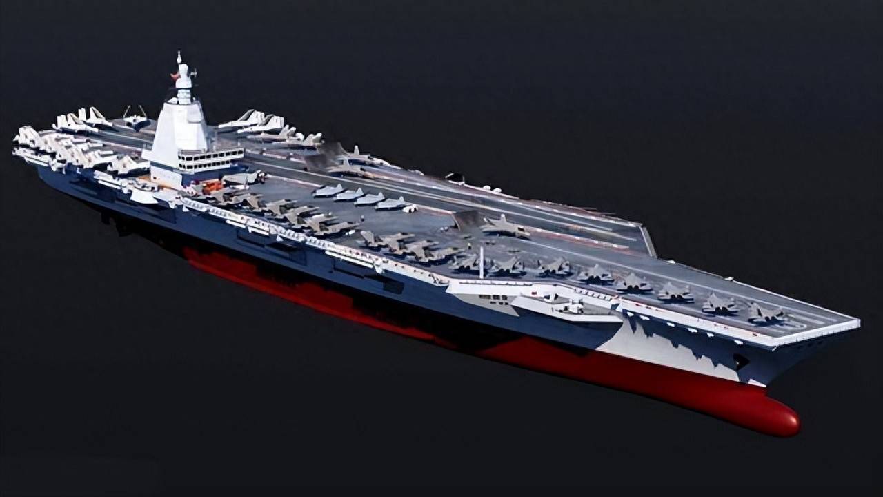 揭秘中國(guó)海軍的驕傲，004航母的傳奇號(hào)，揭秘中國(guó)海軍新星，傳奇般的004航母號(hào)角