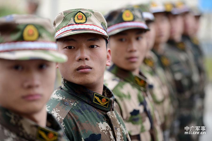 武警新兵圖片，青春熱血鑄軍魂，武警新兵圖片，青春熱血鑄就軍魂風(fēng)采