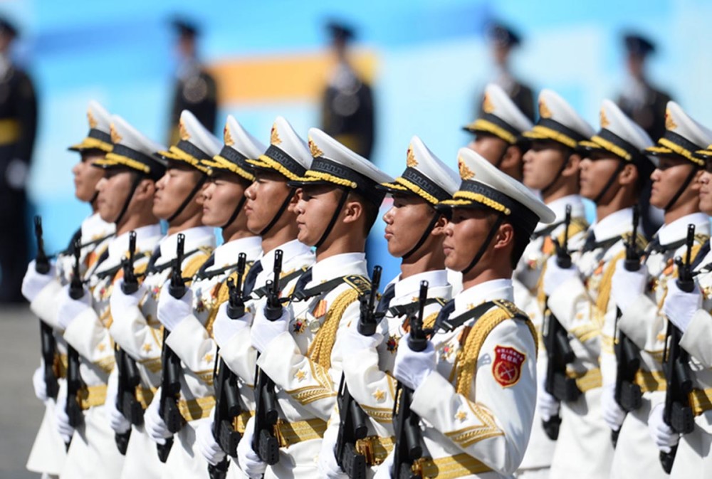 三軍儀仗隊圖片素描——榮耀與力量的象征，三軍儀仗隊素描圖片，榮耀與力量的永恒象征